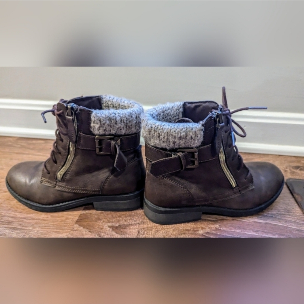 Steve Madden Mimsy Boots Size 4 Brown